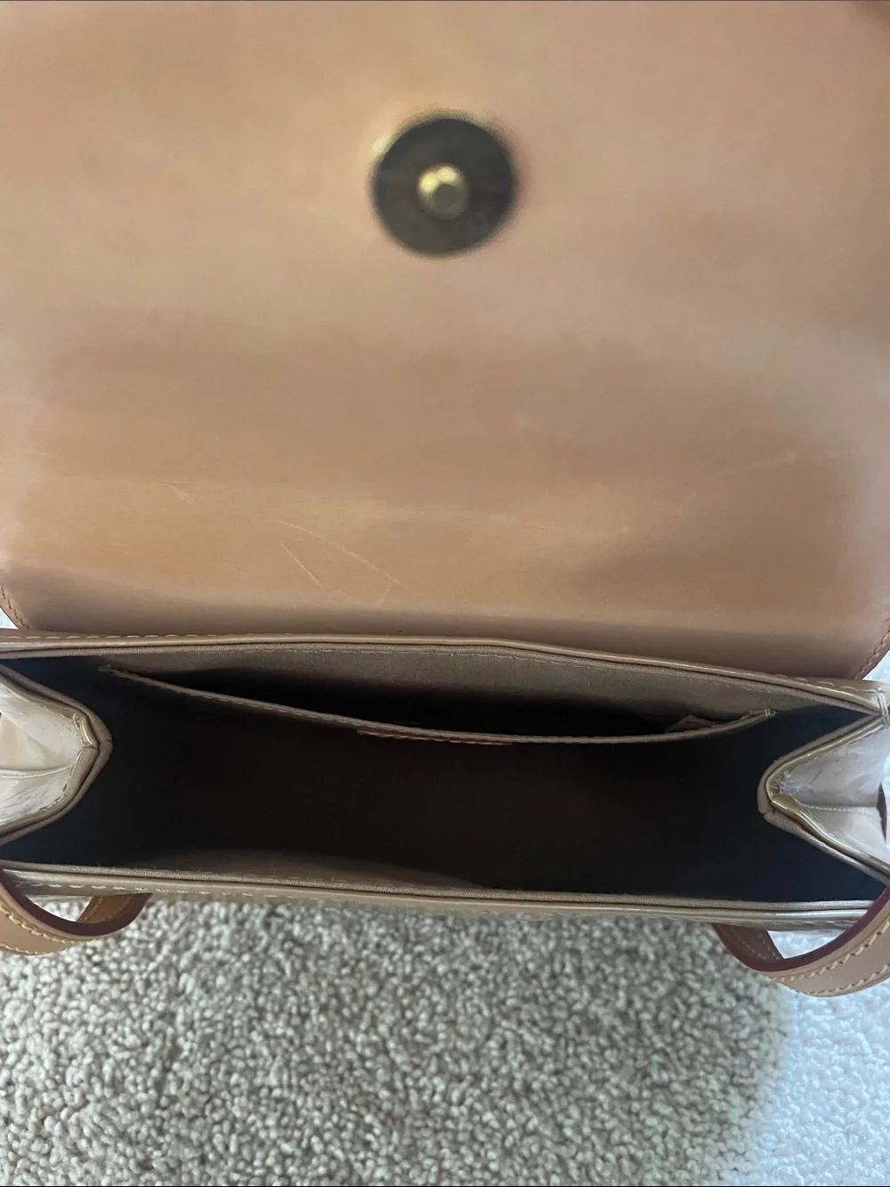 LOUIS VUITTON MONOGRAM VERNIS BISCAYNE BAY PM SHOULDER BAG M91189 (Date TH0095)